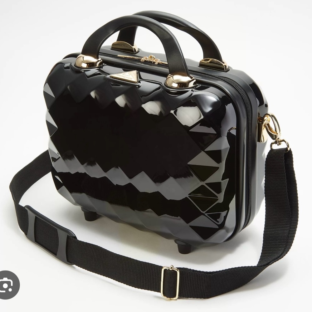 TriForce Patent Luxury Makeup Travel Bag